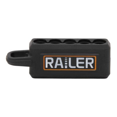 5 hole black centered